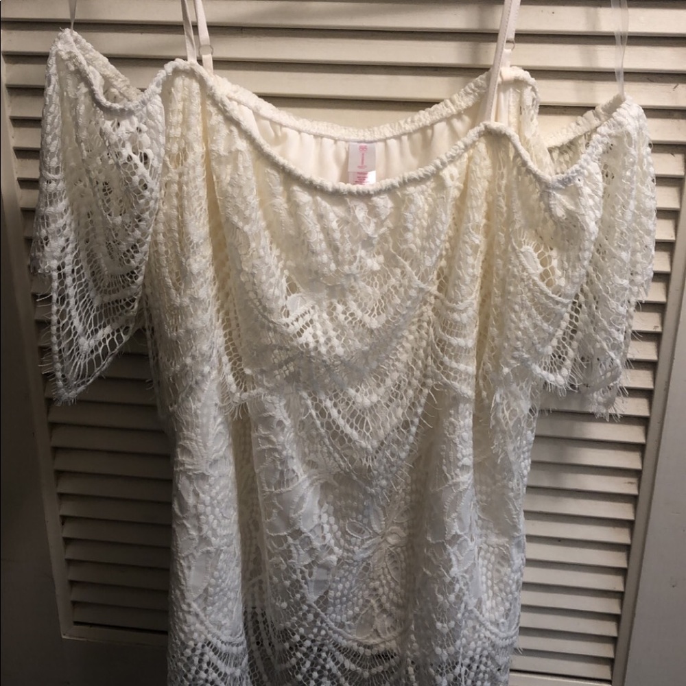 Off the shoulder shirt